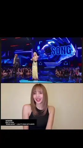 rose win best song of the year and lisa best k-pop award VMAs 2025 full her speach she is so beautiful day#presenter #fyppppppppppppppppppppppp #blackpink #rose #vma2025 