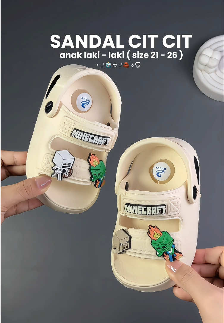 Sandal cit cit anak lucu 🙌🏻🤍 #sandalcitcit #sandalanaklucu #sandalanakcowok #sandalbaimanak #fypシ゚ 
