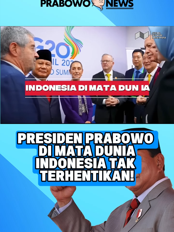 Presiden Prabowo Subianto menjadi sorotan dunia, menunjukkan bahwa Indonesia siap melaju tanpa terhentikan di kancah global.