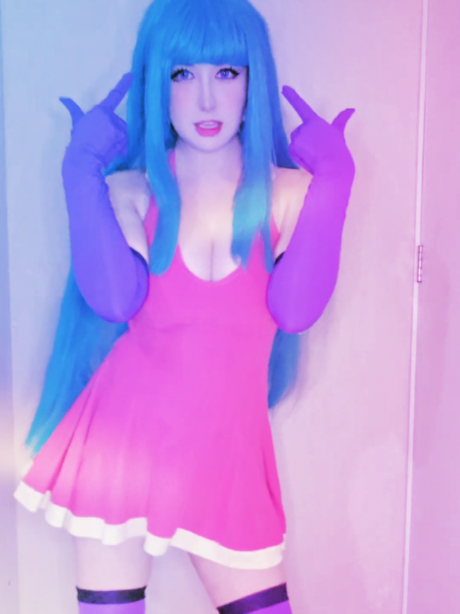 Mememe!🩵✨️ toco desempolvar el cosplay~ se nota que he adelgazado? #daoko #mememe #cosplayer #fyp #Vtuber 