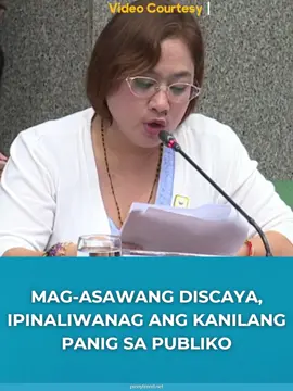 Sarah Discaya, dinepensahan ang kanilang sarili sa mga ibinabato sa kanilang akusasyon sa gitna ng anomalya sa flood control project.