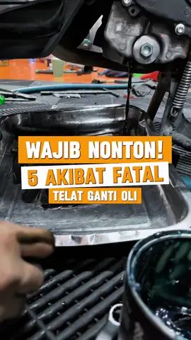 Oli mesin berfungsi sebagai pelumas untuk mengurangi gesekan antar komponen mesin seperti piston, ring, noken as, kruk as, dll. Jangankan gak ganti oli, telat ganti aja bisa rungkad🙌 #gantioli #onegarages #xybca #onegarage #fyp 