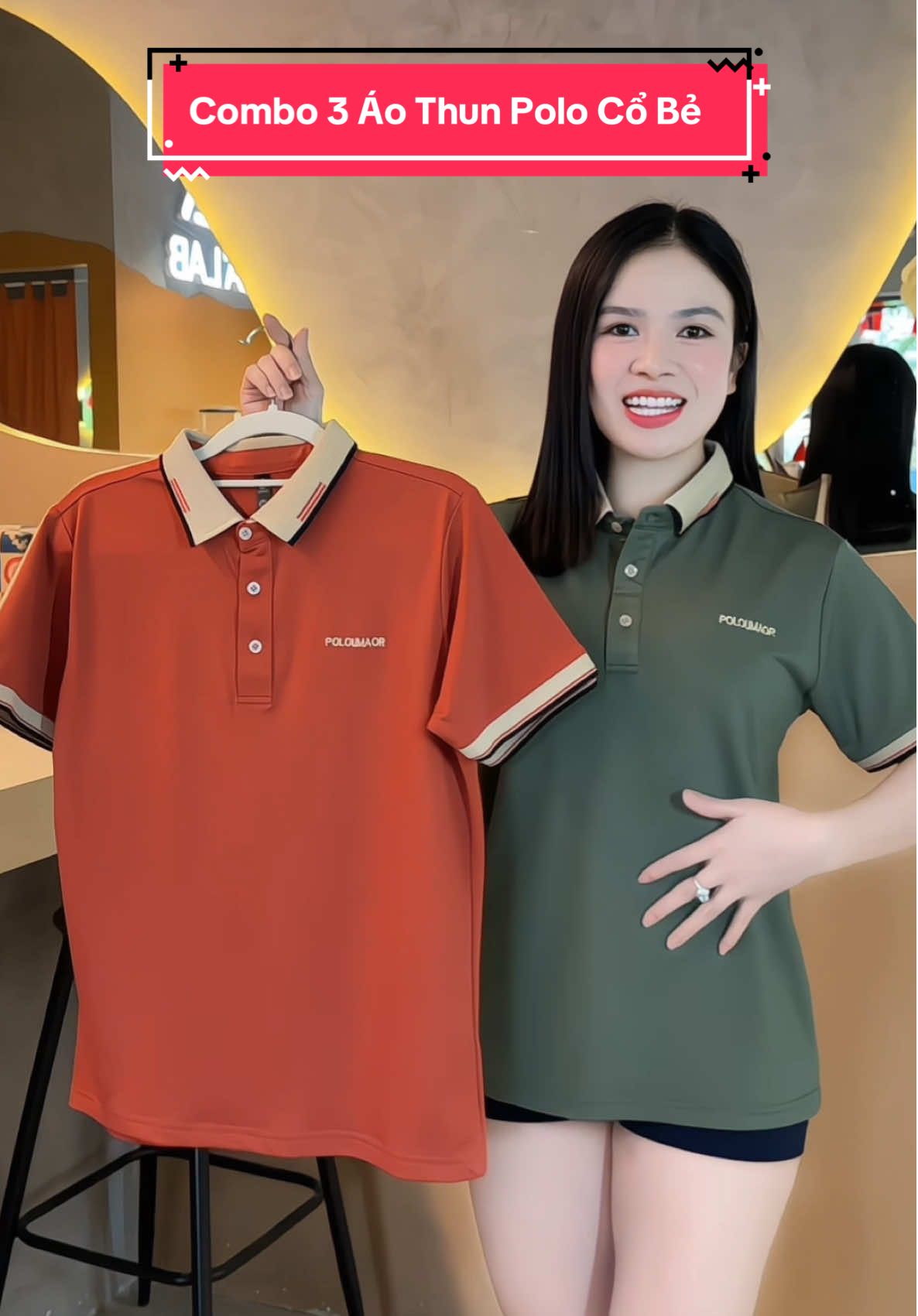 Combo 3 Áo Thun Polo Cổ Bẻ 