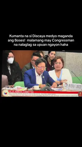 Kumanta na si Discaya medyo maganda ang Boses!  malamang may Congressman na nalaglag sa upuan ngayon haha