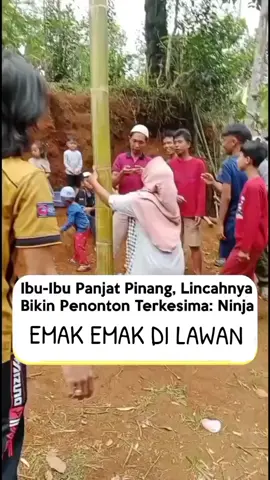 luar biasa nyali emak2 ini
