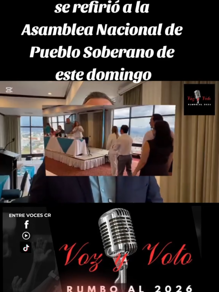 Voz y Voto Rumbo al 2026 | El secretario general del Partido Pueblo Soberano, Francisco Gamboa se refirió a la Asamblea  Nacional del partido que se realizó este domingo, en la que resolvieron el tema del recurso de amparo interpuesto por un interesado en una candidatura a diputado y además ratificaron a algunos suplentes de candidaturas diputadiles.  #VozyVotoRumboal2026 #PartidoPuebloSoberano #EntreVocesVozyVoto #EntreVocesElecciones2026 #TicTacTicTac