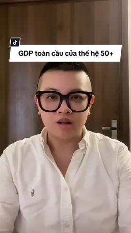 🌍 Bạn có biết, thế hệ 50+ hiện đang tạo ra hơn 1/3 GDP toàn cầu? Từ 45 nghìn tỷ USD năm 2020 → dự kiến 118 nghìn tỷ USD năm 2050. Đây chính là sức mạnh khổng lồ của Longevity Economy – nền kinh tế của tuổi thọ. 👉 Câu hỏi là: bạn sẽ tham gia xu hướng này như thế nào? #longevityeconomy #nenkinhtetuoitho #cơhội #globaltrend #truongthothinhvuong 