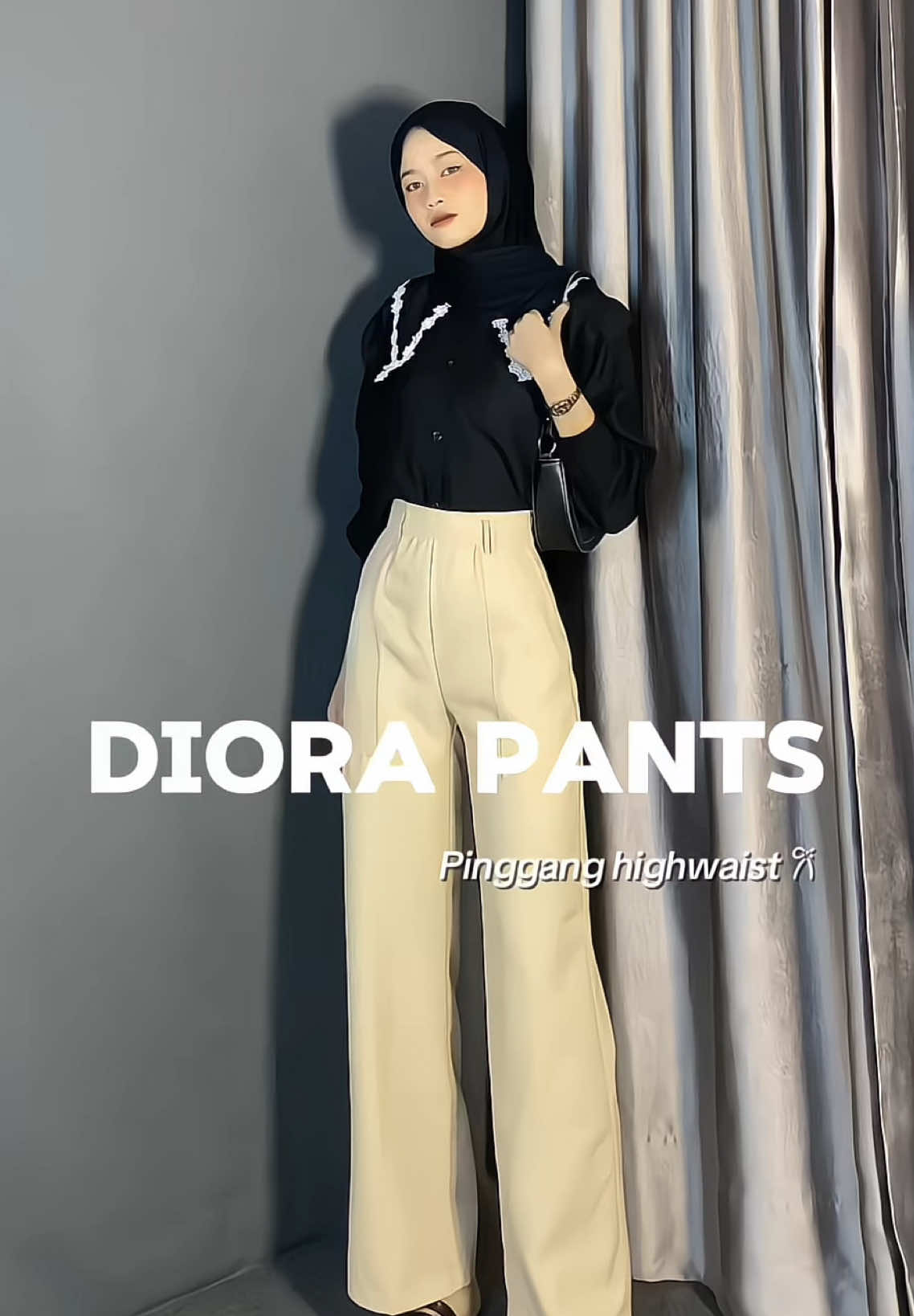 Diora Pants — highwaist banget, cocok buat kalian yang suka tampil formal tapi tetep santai✨ #celanahighwaist #celanawanitakekinian #celanawanita #diorapants #celanakerja 