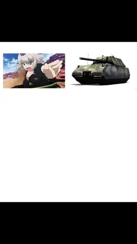 Erika Itsume and Maus Crew.  #suggested #girlundpanzer #erikaitsume #warthunder #edit