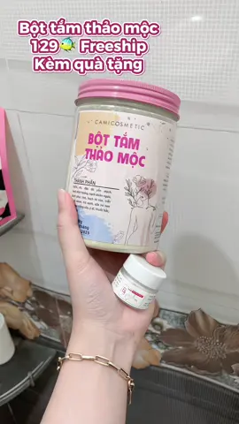 Bột tắm thảo mộc trắng da🚿🫧🧖🏻‍♀️#review #bottamtrangthaomoc #camicosmetic #trangda #LearnOnTikTok 