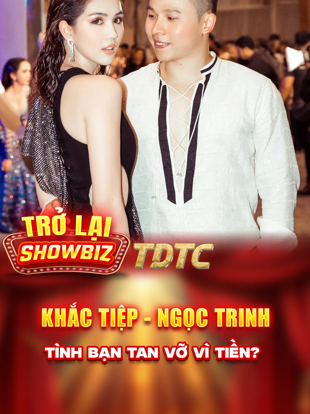 Showbiz | Vũ Khắc Tiệp hé lộ lý do Ngọc Trinh không còn chơi với mình, drama gây xôn xao #vukhactiepp #ngoctrinh #showbizviet #drama #hottrend #saoviet #chuyenshowbiz #tamsu #giaitri #xahoi #viralshorts #story #nghesi #camdong #tinhban