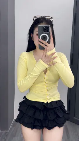 Cái màu này phải nóiii quá đẹppp đi #aocardigan #cardigan #aoombody #salevuitiktok 