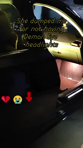 This light fixed my love life?!🥲💡#CarTok #car #CarMods #devileyes #carslover 