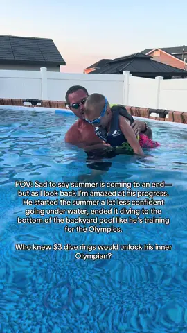 We sure love summer time!!! #BackYardVibes #Pool #Swimmer #ToddlerLife #ProudMama