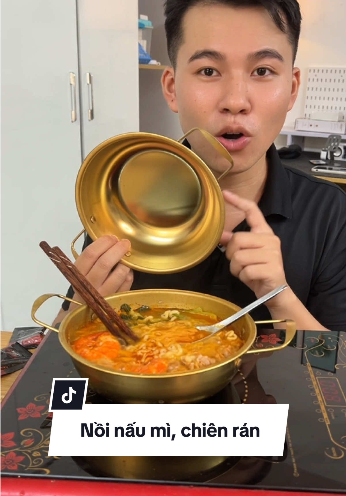 Nấu mì, chiên rán, trộn salad đều được mọi người nhé #noinaumi #noinaumini 
