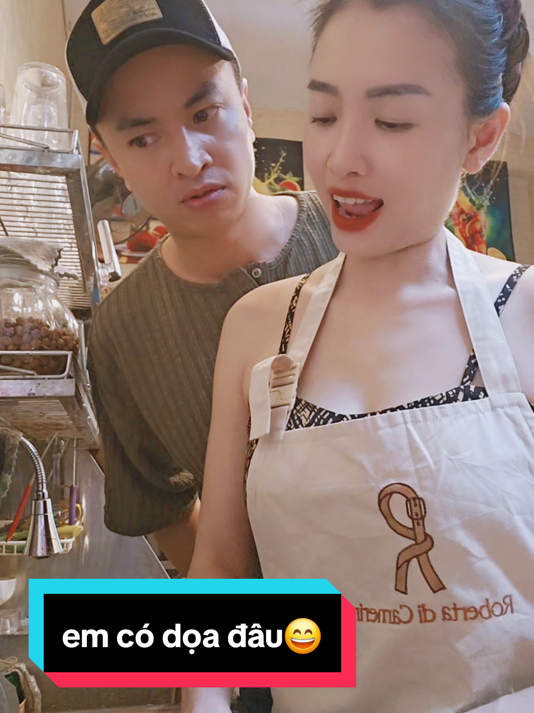 Tui có dọa đâu 😁#funny #xhtiktok #xh #vochongacay #trending @Lý Chí Huy 
