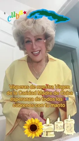 En las vísperas de nuestra Patrona de Cuba #virgencitadelacaridaddelcobre #cubanas #fyp #ami🕊️🌹 