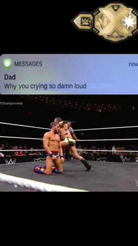 Still hurting...  #nxt #adamcole #johnnygargano #takeover 