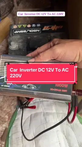 Car  Inverter DC 12V To AC 220v