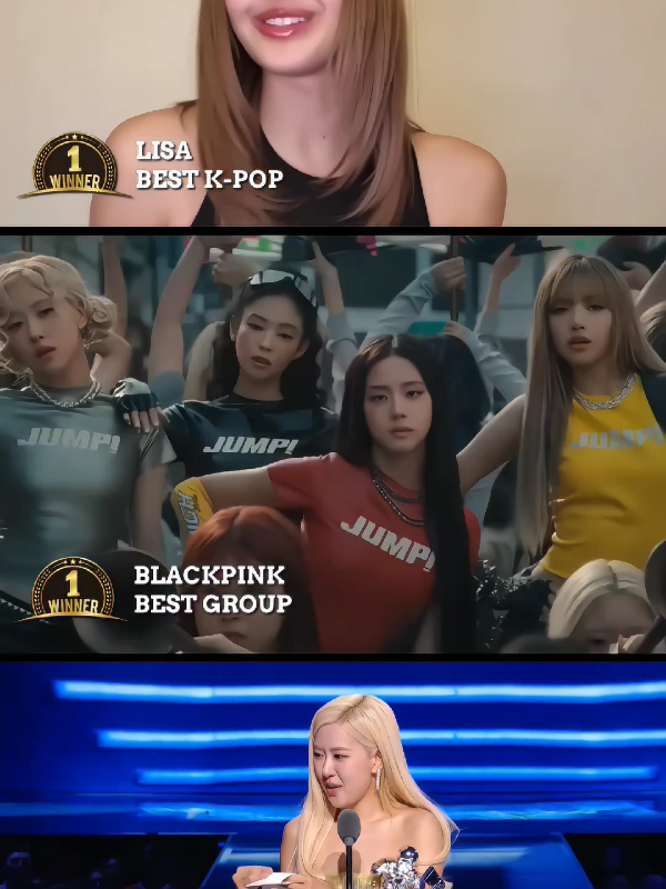 congratulation #blackpink #lisa #rose #vmas2025 #mtv 
