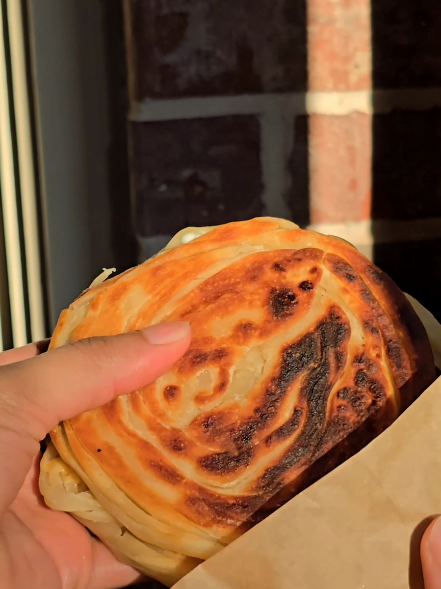 Viral Dubai Paratha Burger • 4 cups All-purpose flour  • 2 tsp salt • 1 tbsp sugar • 3 tbsp ghee • ¾ cup milk • ½ cup water or as needed #Recipe #paratha #viral #dubai #burger 