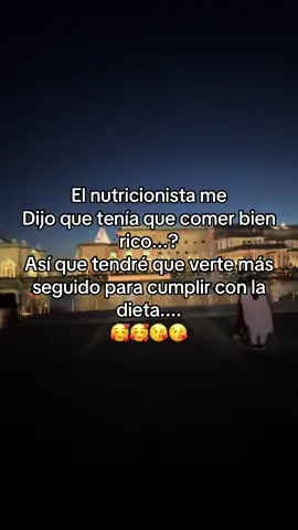 Ahora tendremos que vernos más seguidos para cumplir con la dieta my love @@_.Bachyta12_