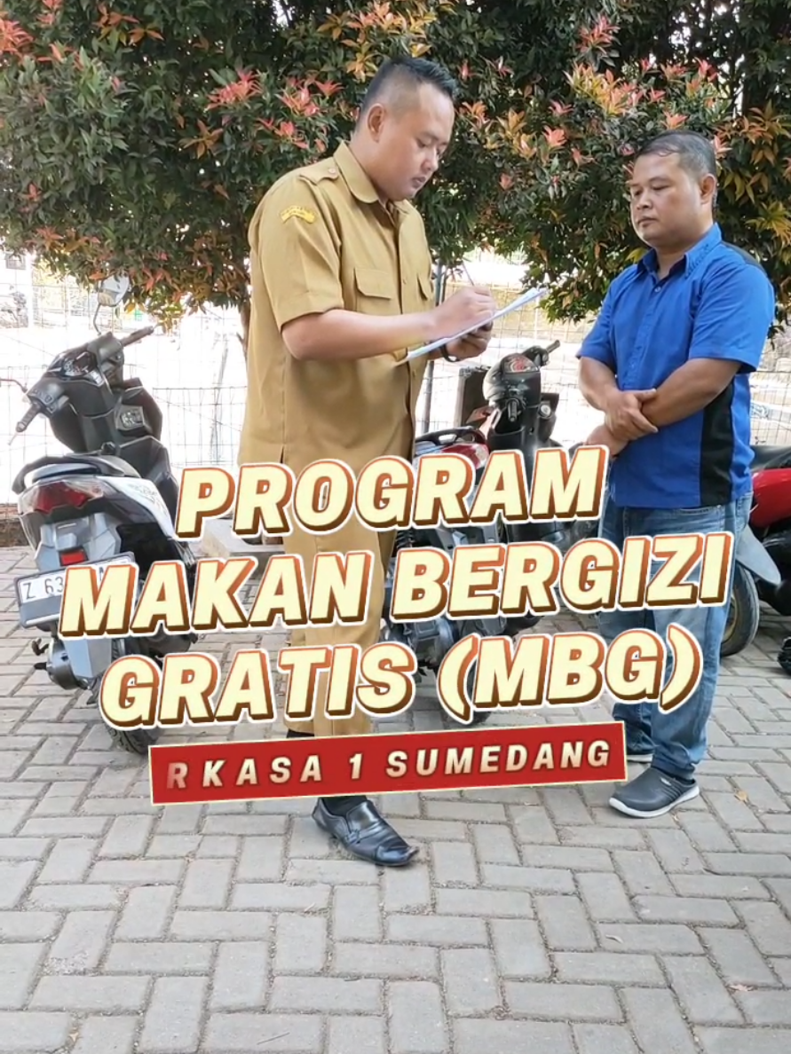 Program Makan Bergizi Gratis (MBG) di SMK PERKASA 1 SUMEDANG #BGN #MBG #makan  #makanbergizigratis #fyp    