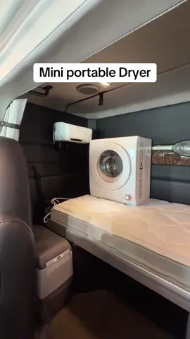 Portable Cloths dryer for my semi truck! #truckdriver #dryer #portabledryer #oeterbilt #jenzig