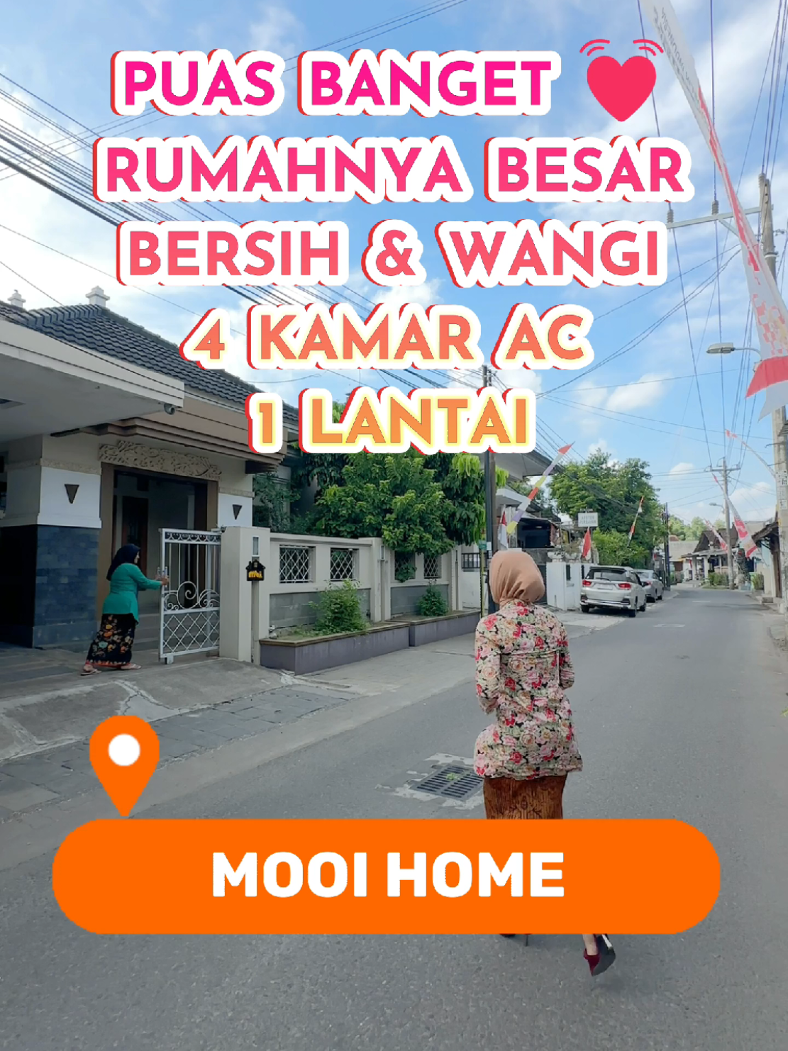 Sempat kepikiran nggak dapat tempat nginep ternyata jodohnya di Mooi Homestay 🤭 Rumahnya beneran nyaman, bersih, ramah lansia dan ada banyak fasilitas yang sangat cocok untuk anak-anak 💕 👉 Share ke grup keluarga, biar langsung bikin itinerary ke Jogja lagi 🤭 #homestayjogja  #villajogjamurah  #wisatajogja  #staycationjogja  #fyp 