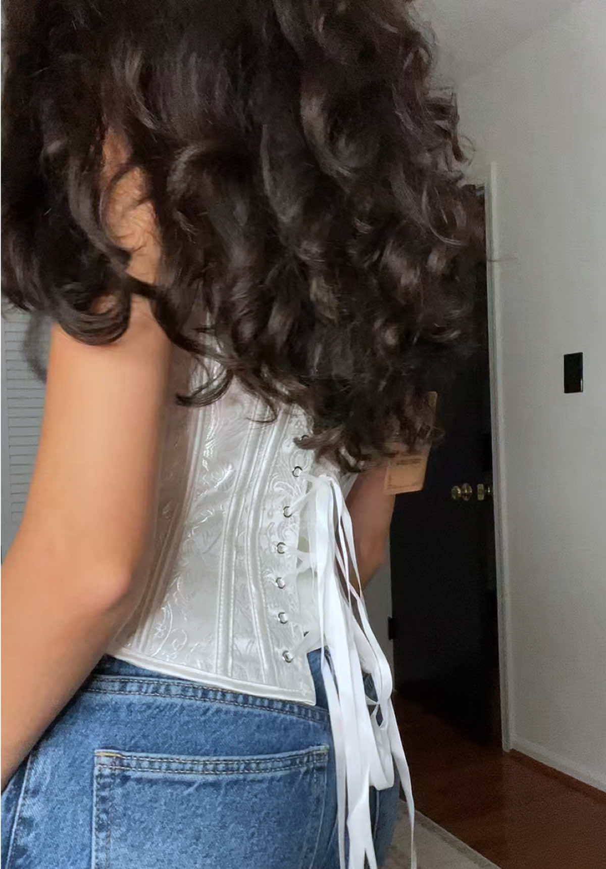 🤍 #costume #corset #cosplay #white #top 