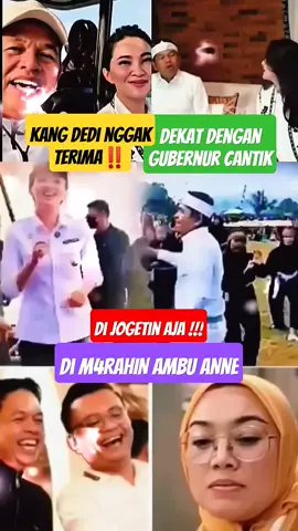 KANG DEDI NGGAK TERIMA ‼️ DEKAT DENGAN GUBERNUR CANTIK 🥰 DI M4RAHIN AMBU ANNE, DI JOGETIN AJA‼️