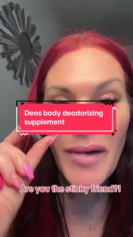 Deos body deodorizing supplement treats odor from the inside at the source. #deosbodydeodorizingsupplement #bodyodor #stinky 