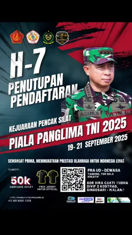pendaftaran terakhir tgl 14 September 2025... monggo dulur-dulur...  #pencaksilat  #eventsilat  #pencaksilatindonesia  #pialapanglimatni2025  #silat 