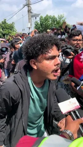 Frustration at peak Sep 8 in Maitighar!🔥 #genz #nepal #protest #ronb #youthofnepal