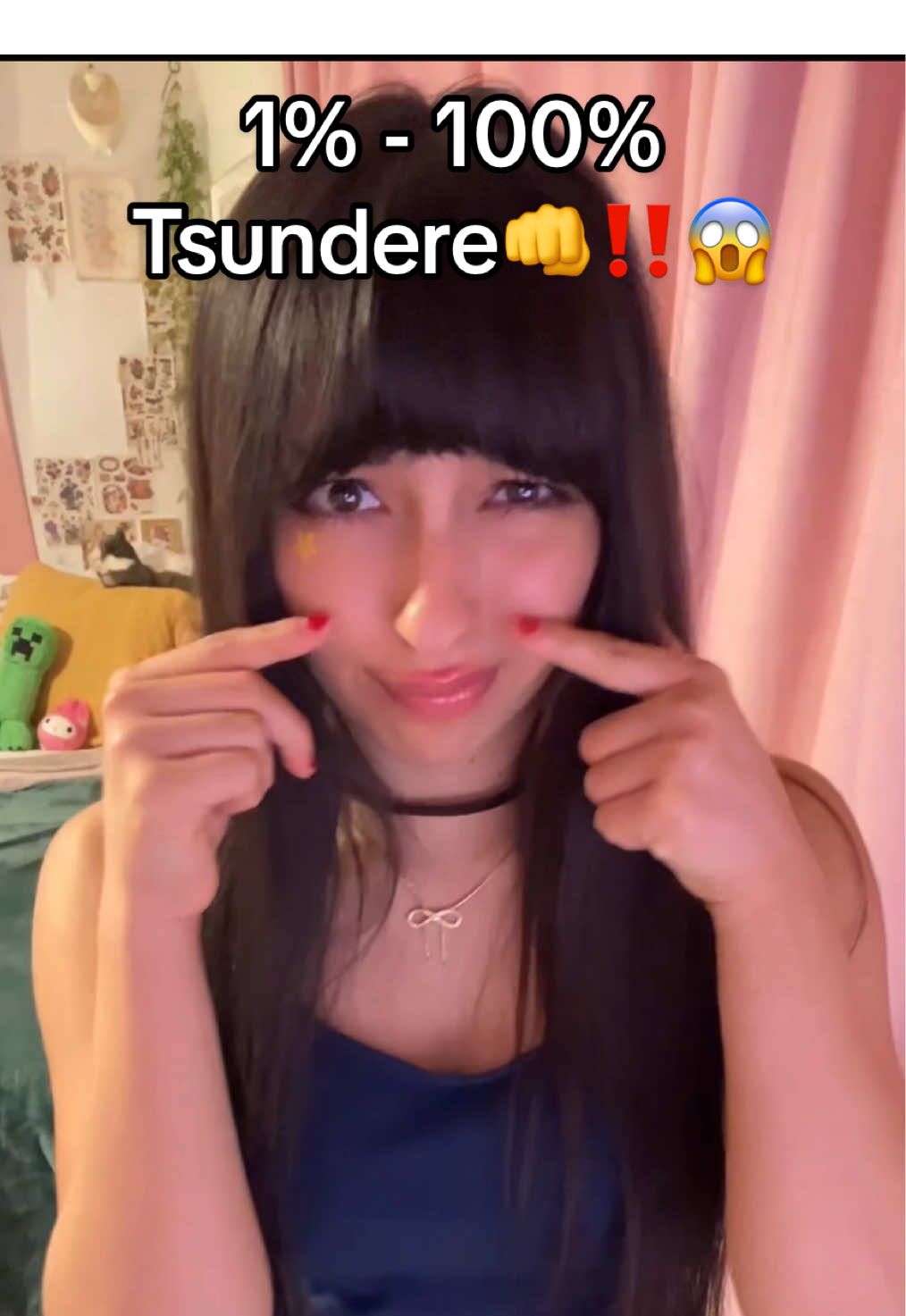 Tsunderes are so tuff #anime #cringe #kawaii #tsundere #mha 