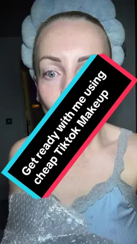 GRWM with TikTok cheap makeup #grwm #morning #makeup #lakerain #fyp 