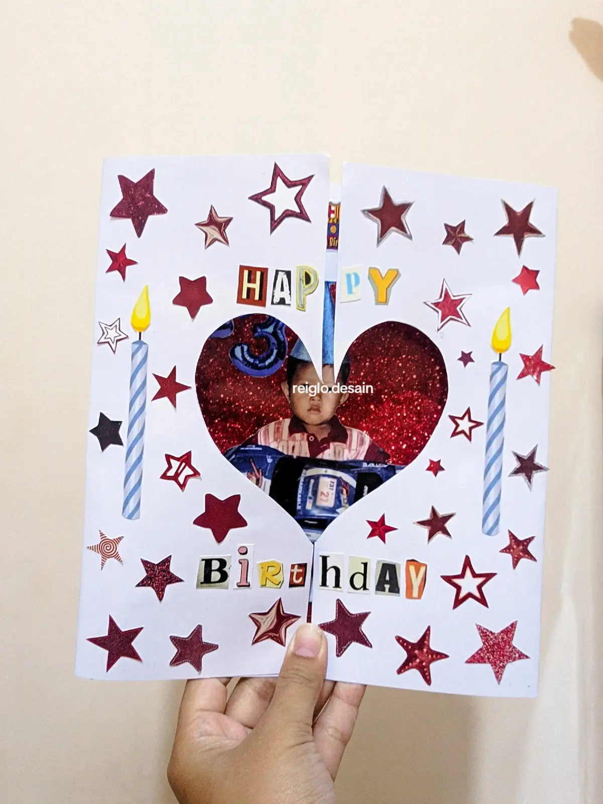 #cardbirthday #fyp #reiglodesain 