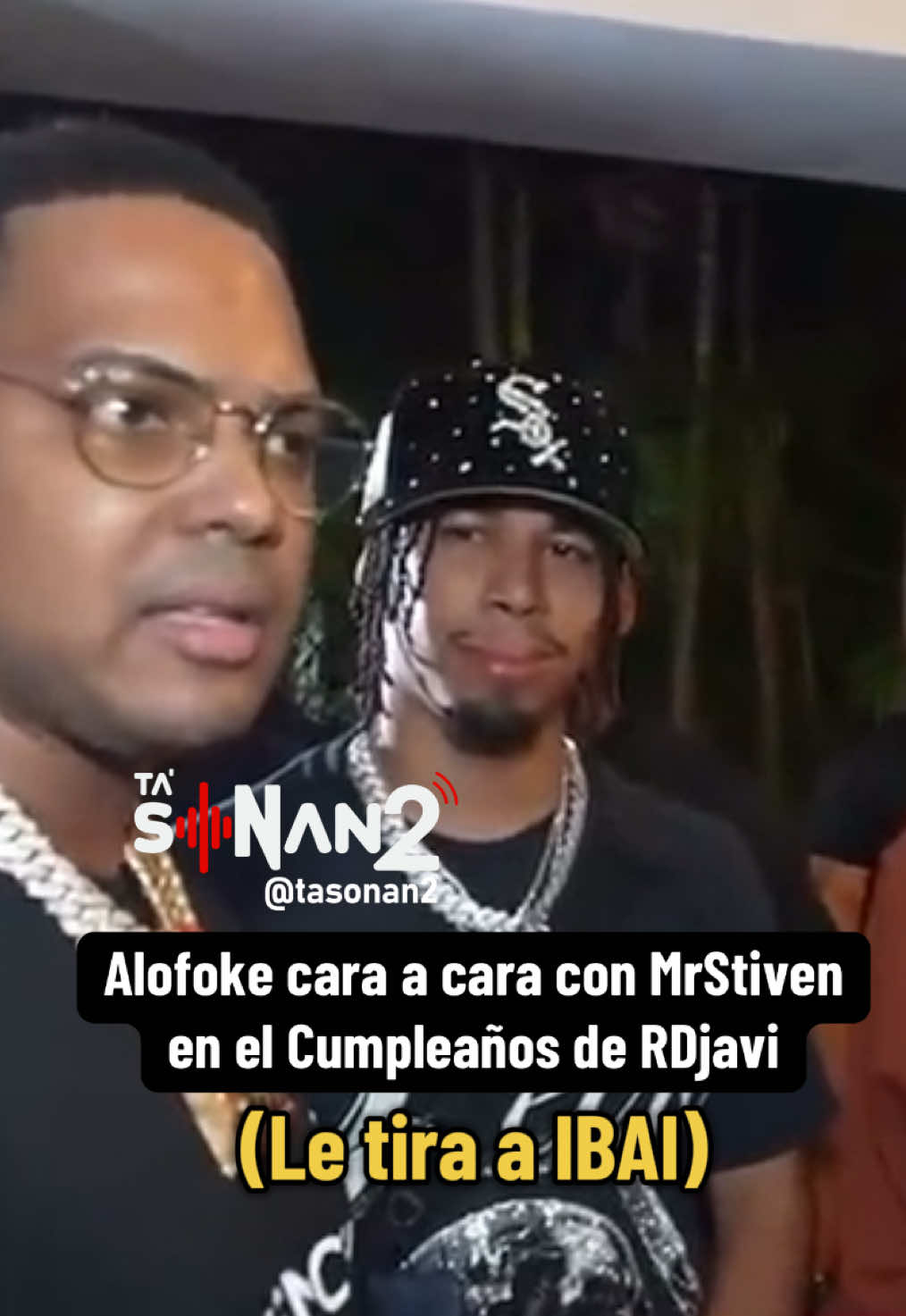 Alofoke cara a cara con MrStiven en el cumpleaños de RDjavi, y manda fuego a IBAI 😂🤣 #lacasadealofoke #mrstiven #ibai #rdjavi #ibai @Matias Alofoke 