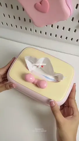 cutiee tissue holder💖 #tissueholder #tissuebox #tissue 