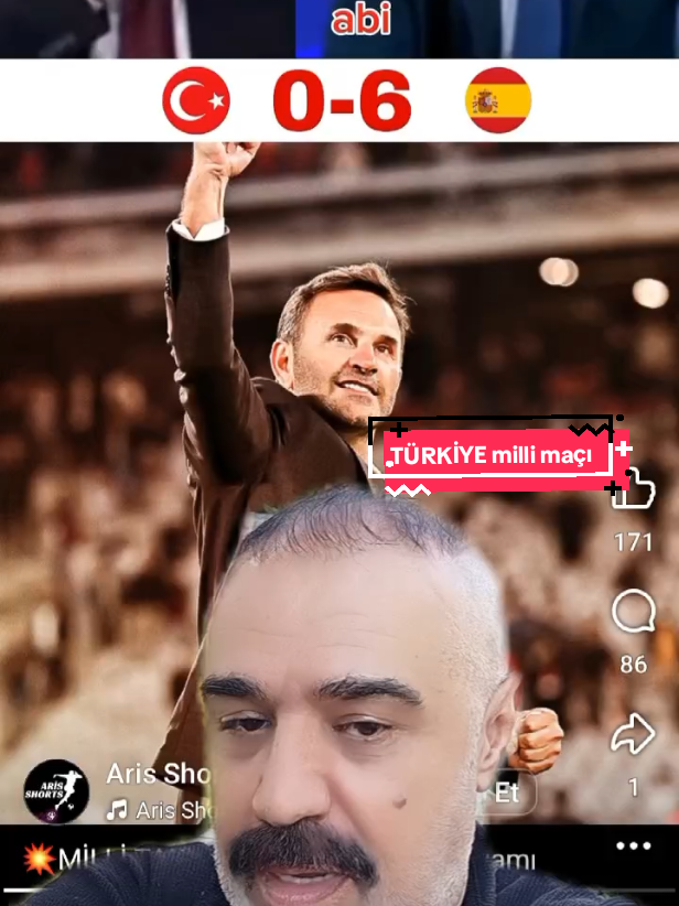 Milli Maçta TÜRKİYE 0-6 İSPANYA yenildi tarihi hezimetlerden birini yaşadık bir an evvel yerli hoca gelmeli bence Okan haca hem Galatasarayi hem milli takımı yonetir#turkiye #futbol #ispanya #kesfetbeniöneçıkart #haber 
