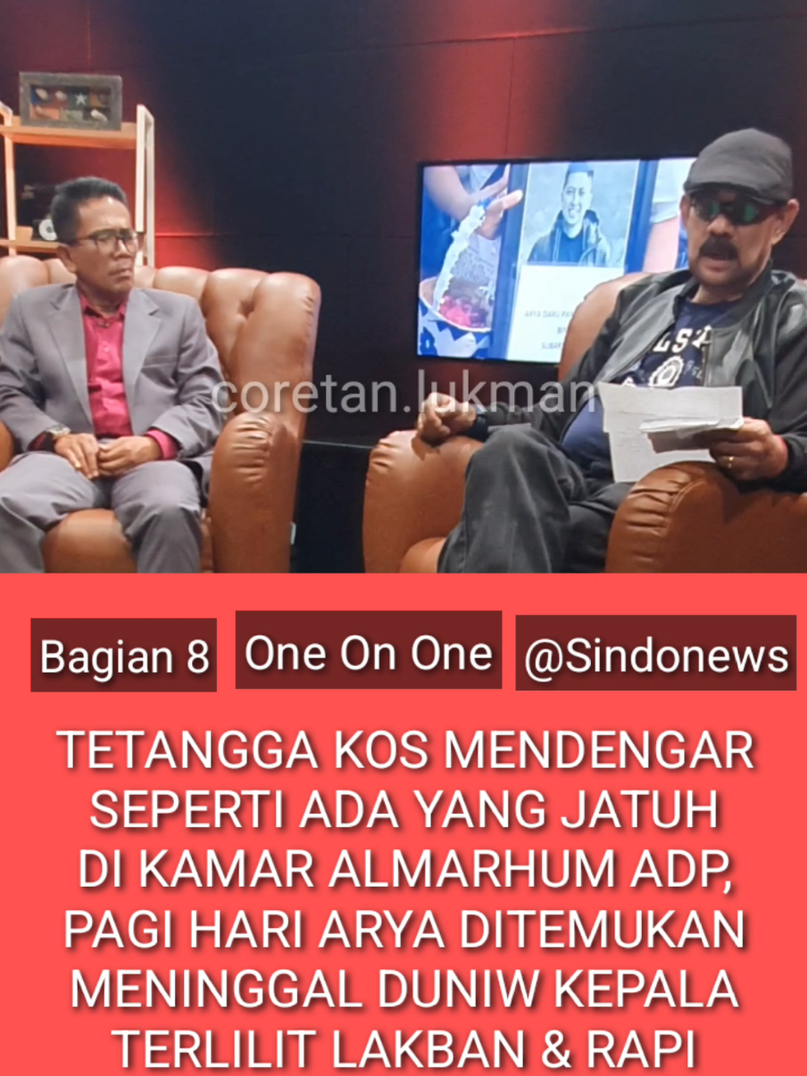 Bagian 8. Tetangga Kamar dengar spt ada suara jatuh di kamar ADP, msh yakin Bund*r? #arya #adp #diplomat #tppo #fyp 
