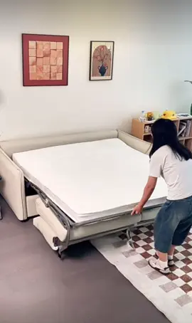 โซฟา 2 in 1  🛋➡️🛏ประหยัดพื้นที่ ใช้งานได้หลากหลาย สวย ครบ จบในตัวเดียว ✨#โซฟาเบด #โซฟาปรับนอนได้ #เฟอร์นิเจอร์อเนกประสงค์ #โซฟาสวยๆ #โซฟาดึงนอน 