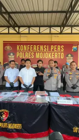 pengakuan tersangka mut*l@si di pacet mojokerto #konferensipers #mojokerto #pacet #brekingnews 