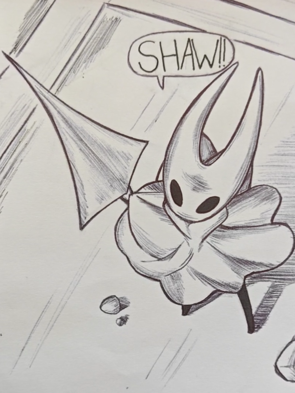 SHAW!!! #silksong #hollowknight #art #meme 