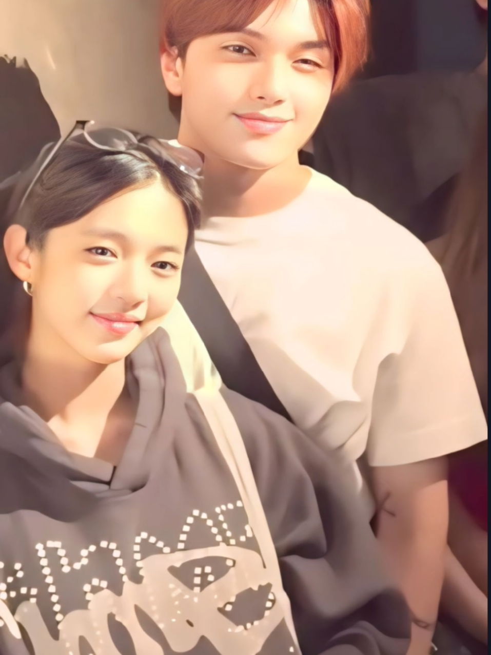 gemes bgt kaisze apalagi yg versi nempel pipi 🤭🤏🏻 cr : sec acc awwah #kairi #sze #kaisze 