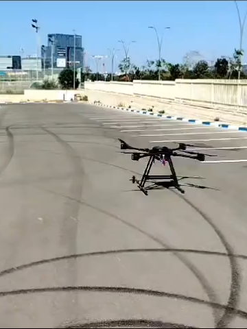 רחפן  ריסוס 1300 עם כושר הרמה של 5 ק