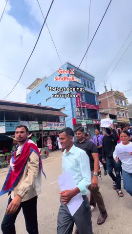 ❣️🇳🇵🇳🇵🇳🇵Gen Z jay nepal#fyp #foryou #GenZ #sindhulimuser #protest 