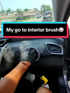My go to detailing brush #fyp #detailing #detailbrush #interior #carproducts 