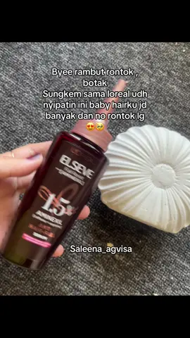 Hair care loreal paris emang juara sh #lorealparis #lorealparishaircare #antihairfallserum #6minggubebasrontok 