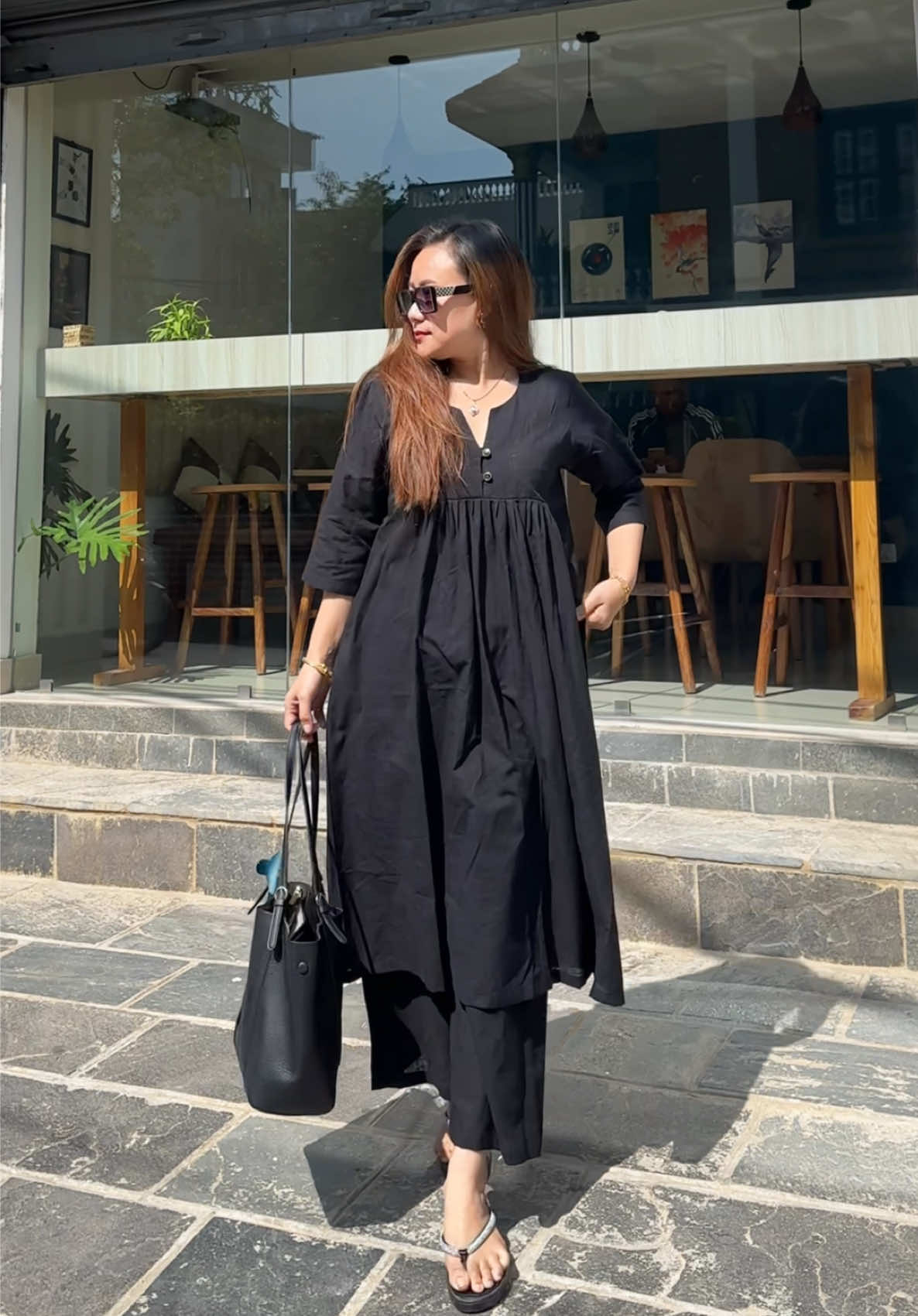 For black lovers 🖤 #comfy #stylis #ComfortAndStyle #restock #feelconfident #mostselling #coordset  #blacklovers🖤🖤🖤🖤 #WearEverywhe 